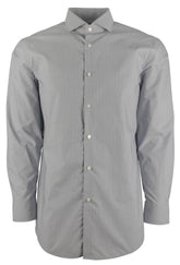 Men's Mark Sharp Fit Long Sleeve Shirt-N-15 (32/33) Navy